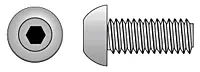 -.50×16 Button Head Socket Cap Screw – Hexagon Drive – 16mm Length